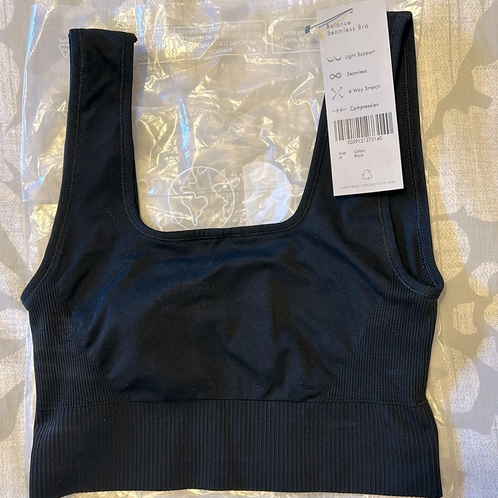 Sweaty Betty Black Seamless Sports Bra